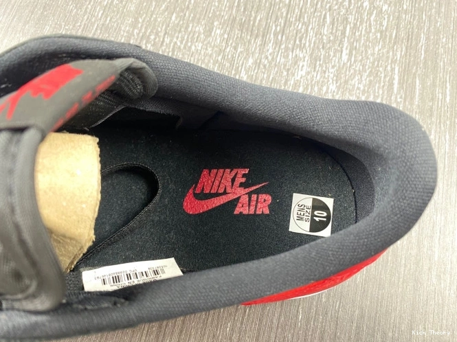 Kick Theory 1 Bred Low 705329-001 Jordan Air Retro 0721